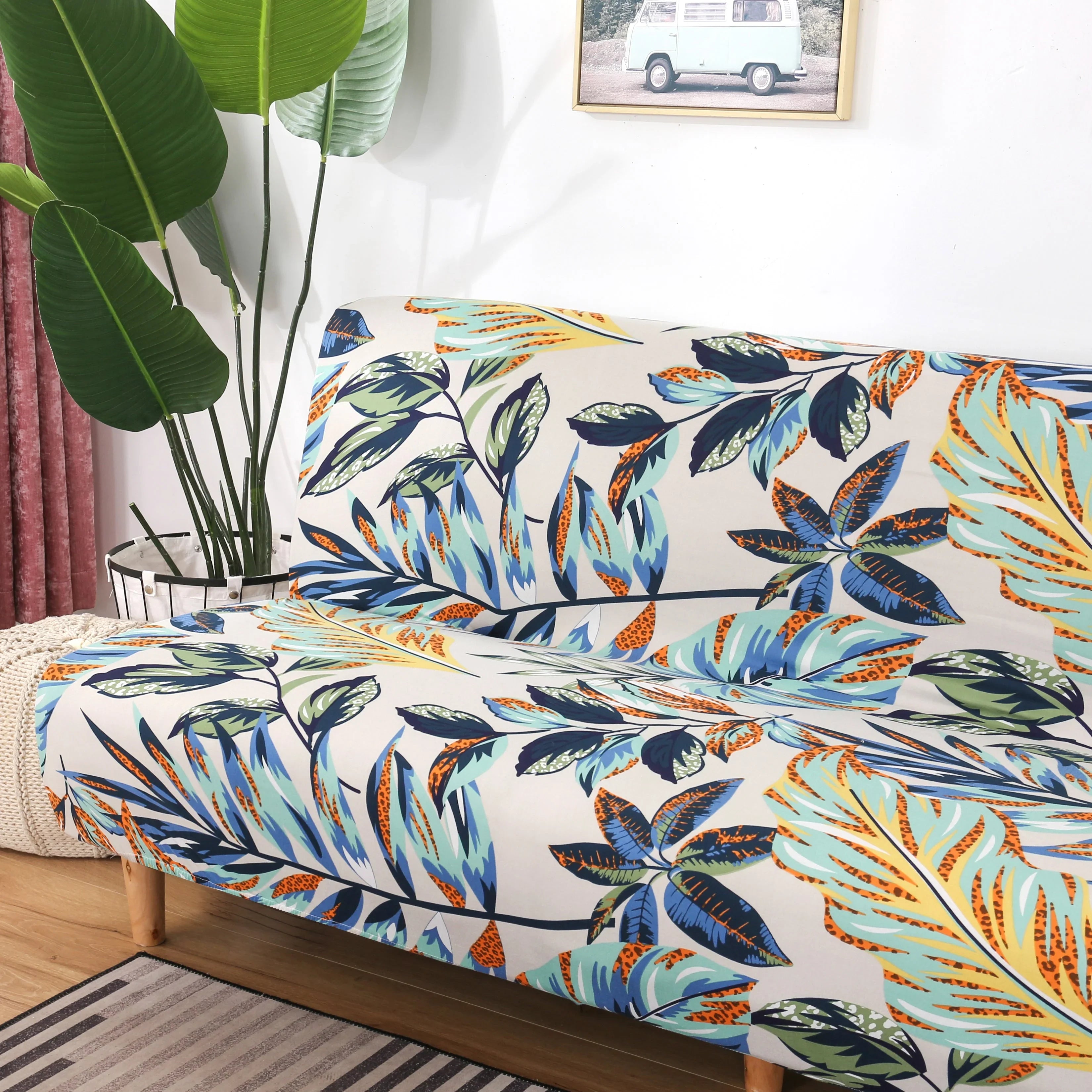 Sofa Bed Cover - Olaves - Adaptable & Expandable - The Sofa Cover Crafter 