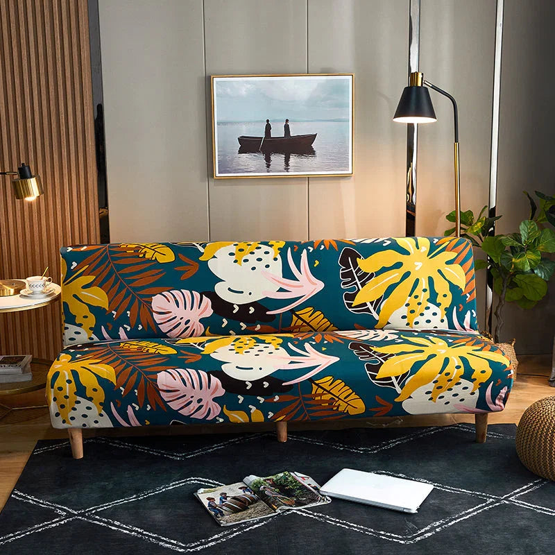 Sofa Bed Cover - Rhaelleaves - Adaptable & Expandable - The Sofa Cover Crafter 