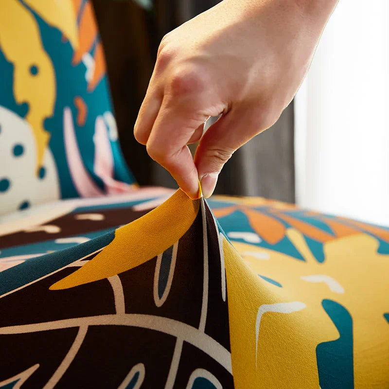 Sofa Bed Cover - Rhaelleaves - Adaptable & Expandable - The Sofa Cover Crafter 