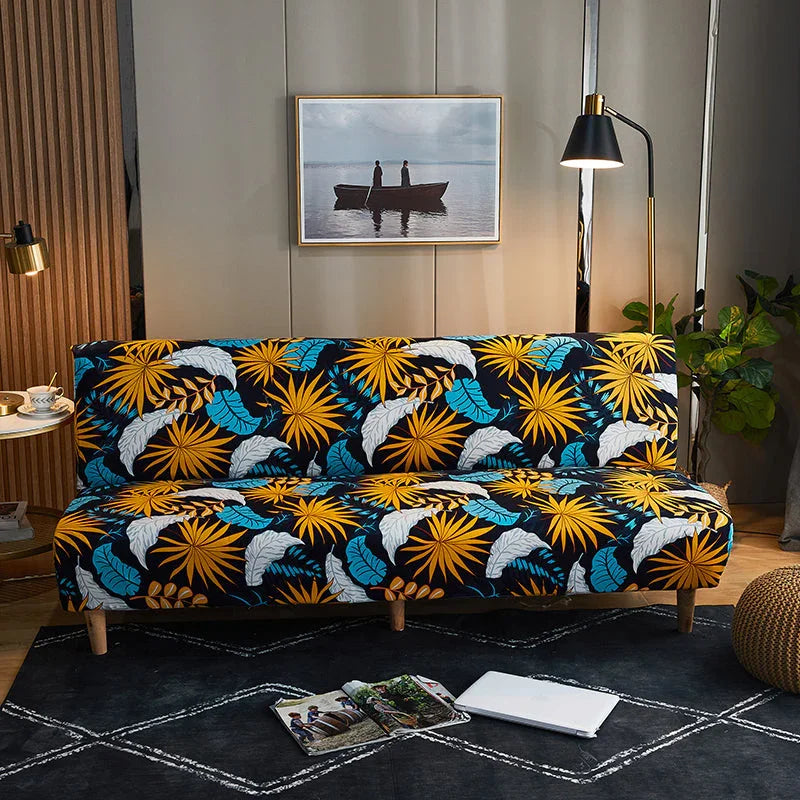 Sofa Bed Cover - Saffgatia - Adaptable & Expandable - The Sofa Cover Crafter 