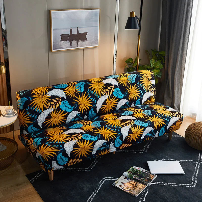 Sofa Bed Cover - Saffgatia - Adaptable & Expandable - The Sofa Cover Crafter 