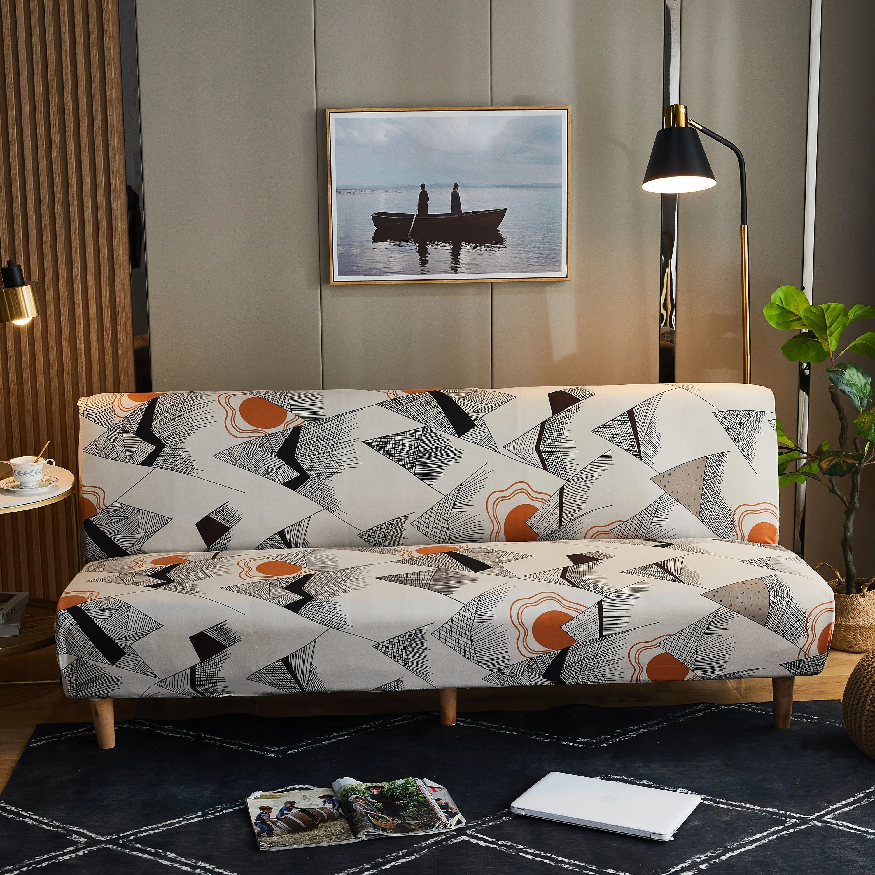 Sofa Bed Cover - Shadome - Adaptable & Expandable - The Sofa Cover Crafter 