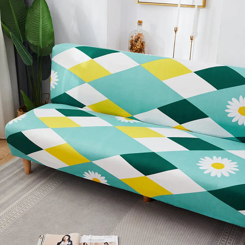 Sofa Bed Cover - Zayanka - Adaptable & Expandable - The Sofa Cover Crafter 