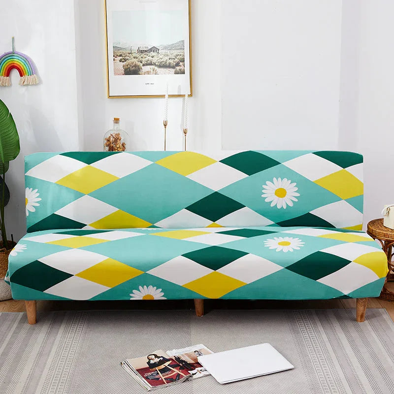 Sofa Bed Cover - Zayanka - Adaptable & Expandable - The Sofa Cover Crafter 