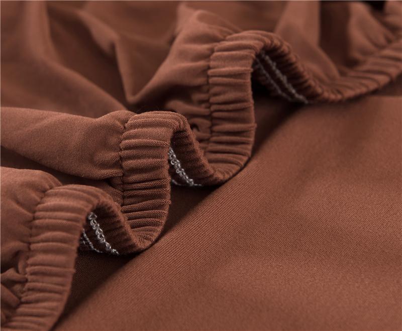 Sofa Cover - Auburn Brown - Adaptable & Expandable - The Sofa Cover Crafter 