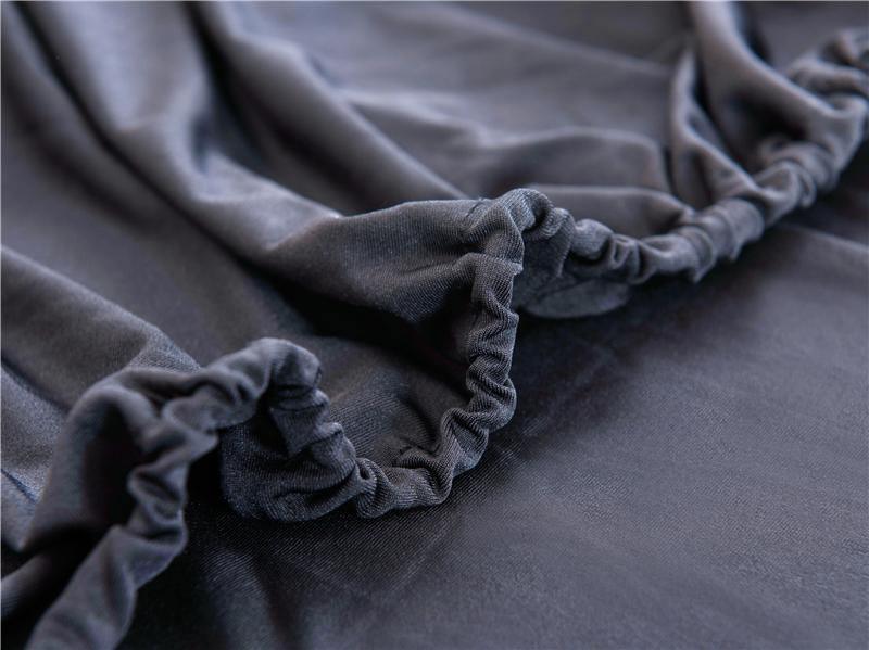 Sofa Cover - Black - Adaptable & Expandable - The Sofa Cover Crafter 