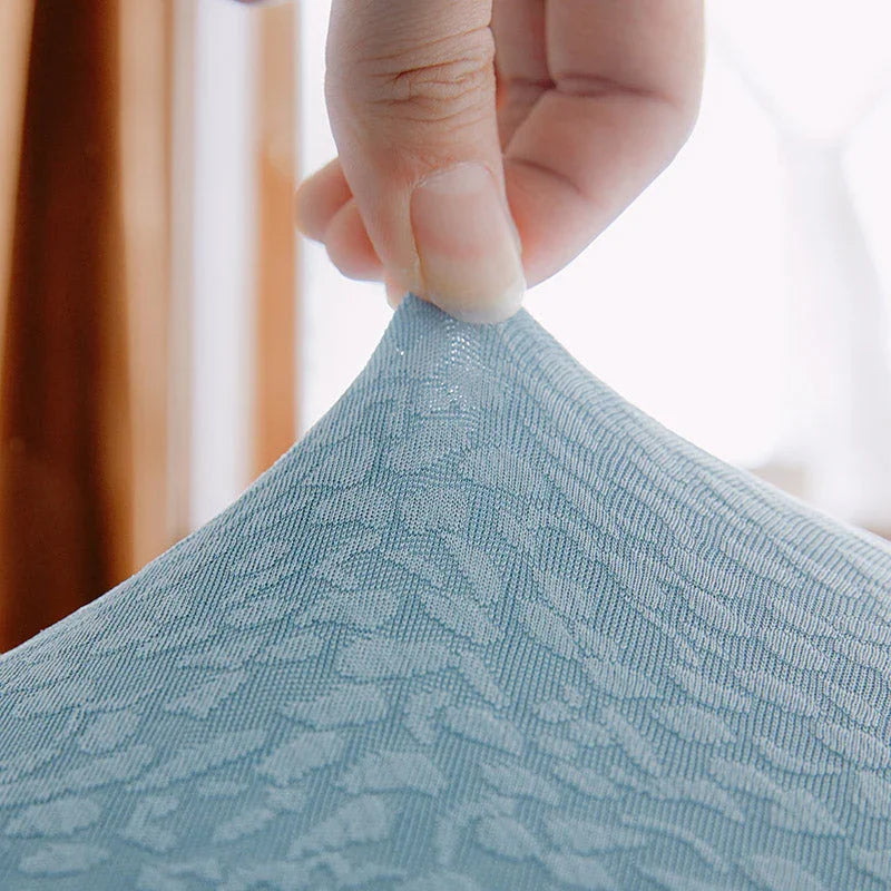 Sofa Cover -Bubble Gauze - Light Blue - Waterproof - The Sofa Cover Crafter 