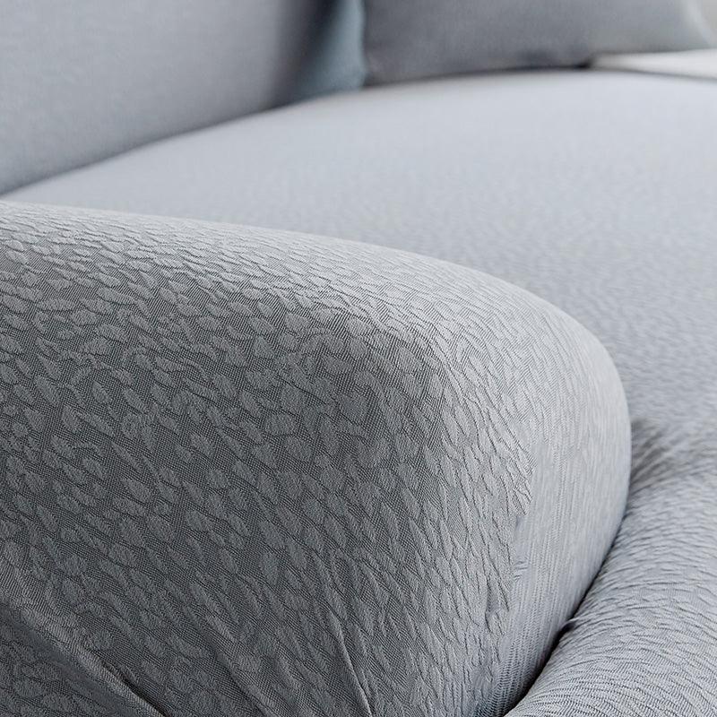 Sofa Cover -Bubble Gauze - Light Gray - Waterproof - The Sofa Cover Crafter 