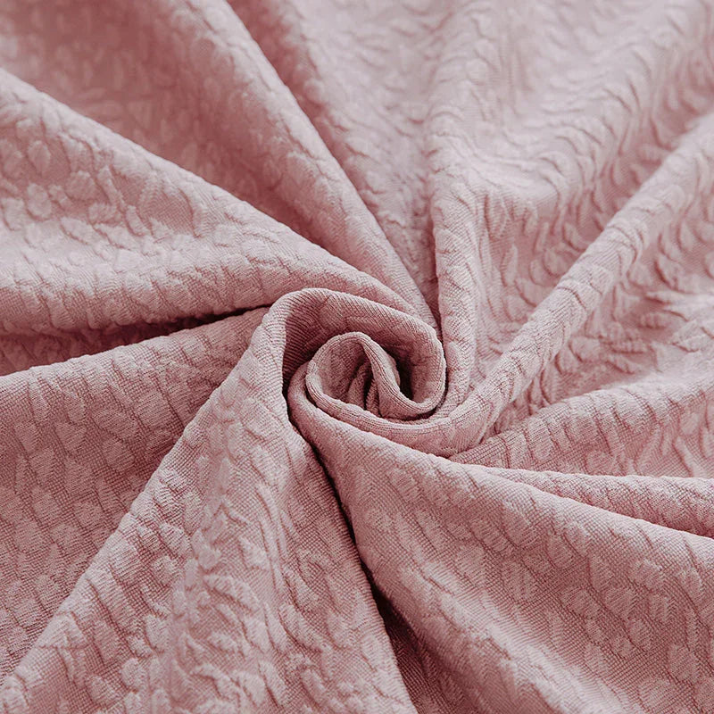 Sofa Cover -Bubble Gauze - Mist Pink - Waterproof - The Sofa Cover Crafter 
