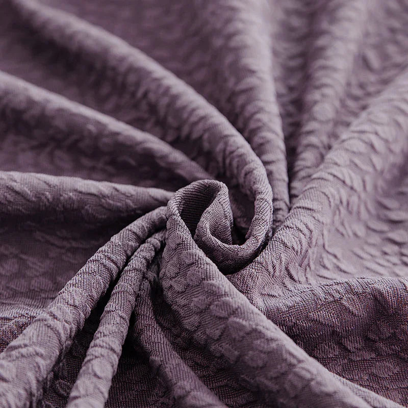 Sofa Cover -Bubble Gauze - Taro Purple - Waterproof - The Sofa Cover Crafter 