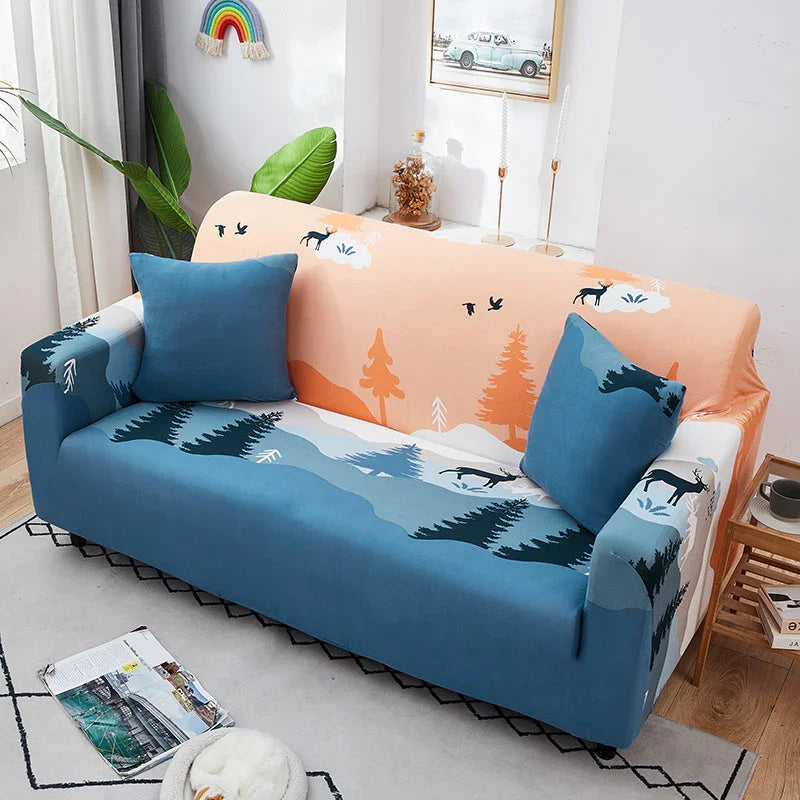 Sofa Cover - Cherury - Adaptable & Expandable - The Sofa Cover Crafter 