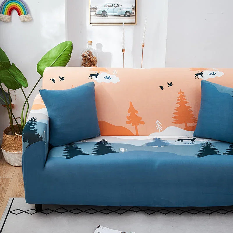 Sofa Cover - Cherury - Adaptable & Expandable - The Sofa Cover Crafter 