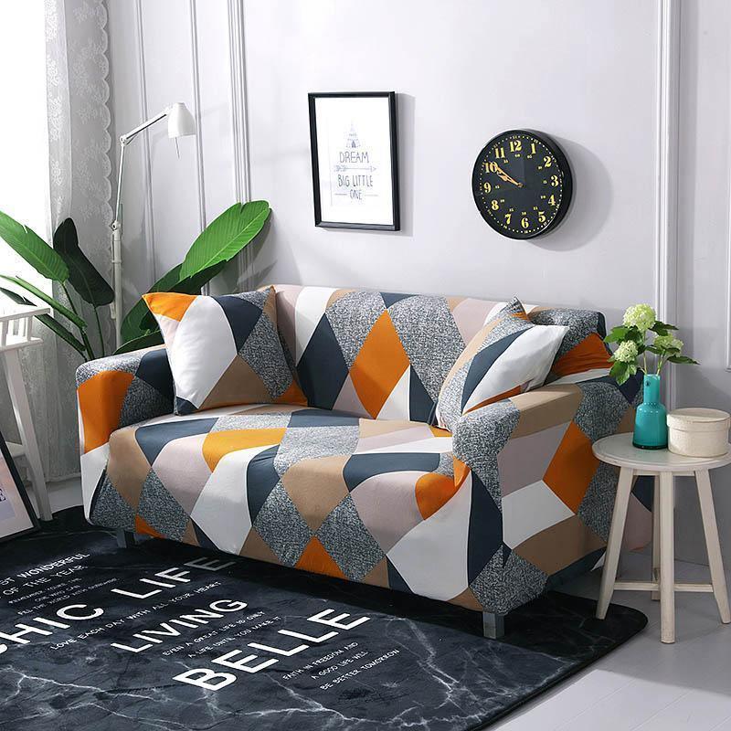 Sofa Cover - Esagonali - Adaptable & Expandable - The Sofa Cover Crafter 