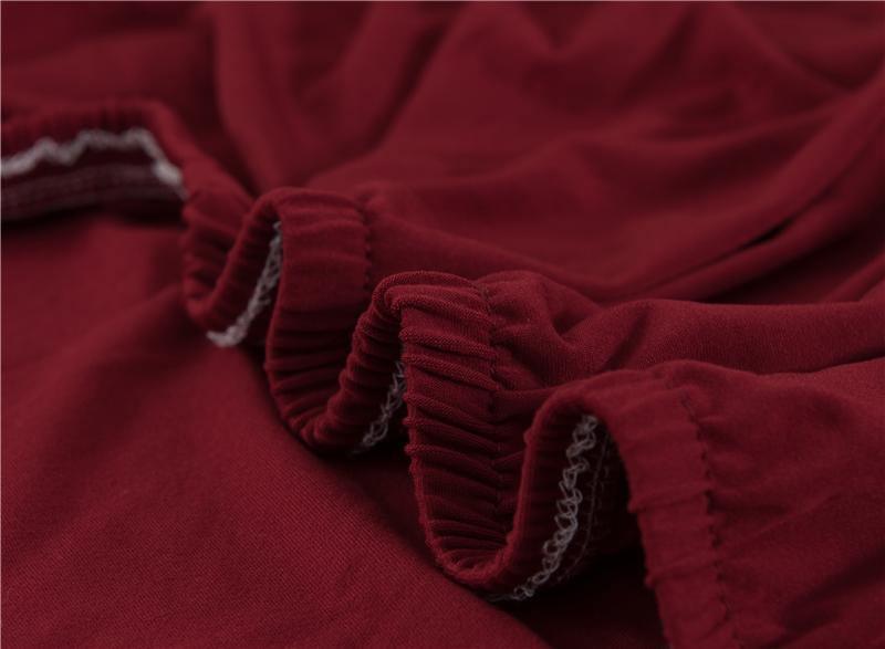 Sofa Cover - Garnet red - Adaptable & Expandable - The Sofa Cover Crafter 