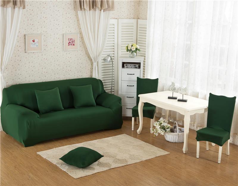 Sofa Cover - Green Malachite - Adaptable & Expandable - The Sofa Cover Crafter 