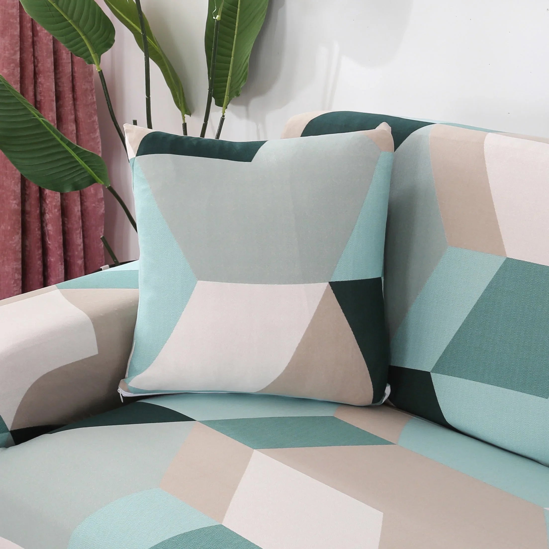 Sofa Cover - Greenoo - Adaptable & Expandable - The Sofa Cover Crafter 