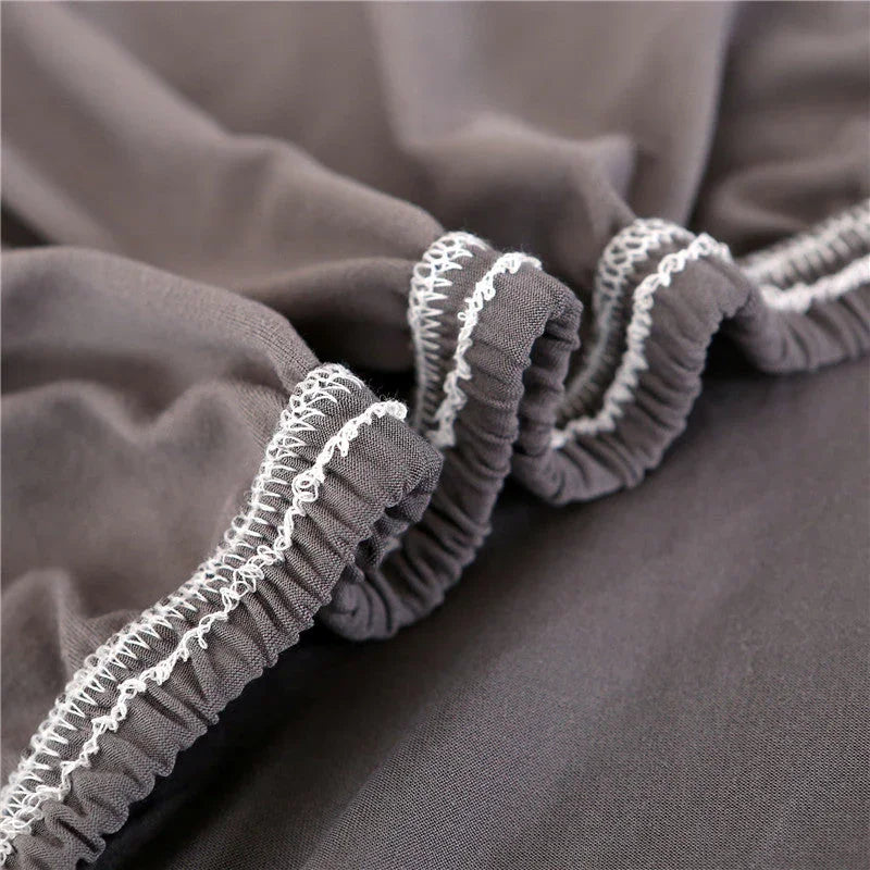 Sofa Cover - Grey - Adaptable & Expandable - The Sofa Cover Crafter 