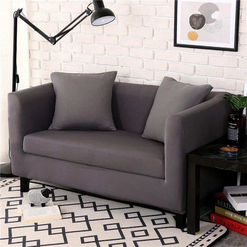 Sofa Cover - Grey - Adaptable & Expandable - The Sofa Cover Crafter 