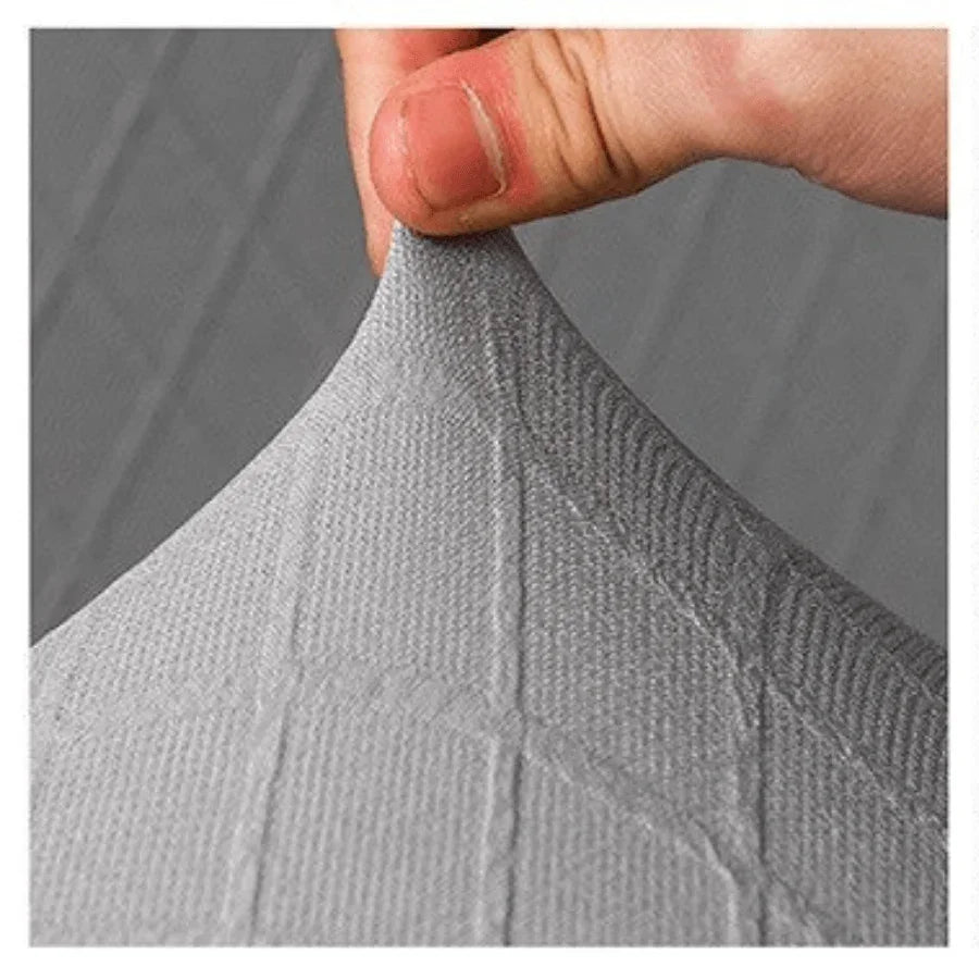 Sofa Cover - Wide Jacquard - Light Concrete Grey - Adaptable & Expandable - The Sofa Cover Crafter 