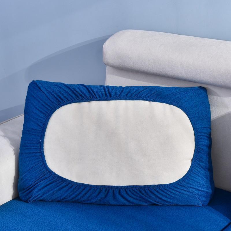 Sofa Cushion Cover Waterproof - Dark Blue - The Sofa Cover Crafter 