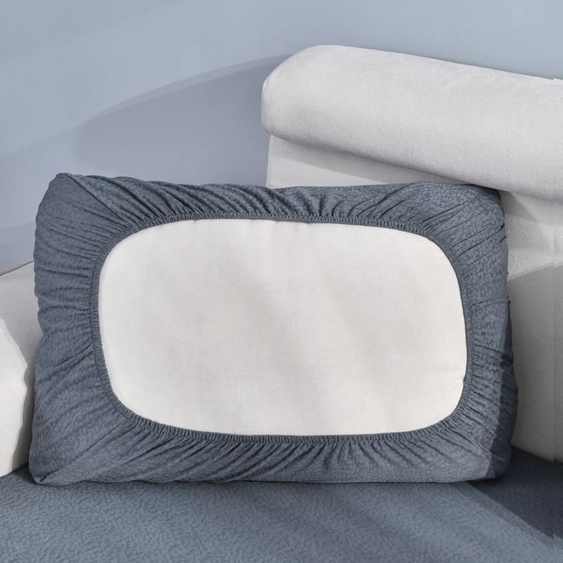 Sofa Cushion Cover Waterproof - Dark Grey - The Sofa Cover Crafter 