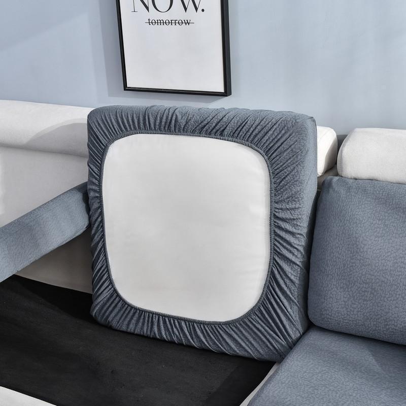 Sofa Cushion Cover Waterproof - Dark Grey - The Sofa Cover Crafter 