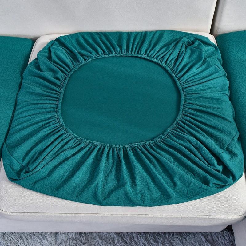 Sofa Cushion Cover Waterproof - Emerald green - The Sofa Cover Crafter 