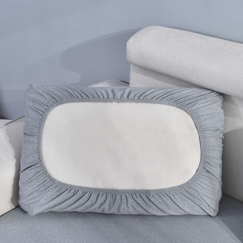 Sofa Cushion Cover Waterproof - Light Grey - The Sofa Cover Crafter 