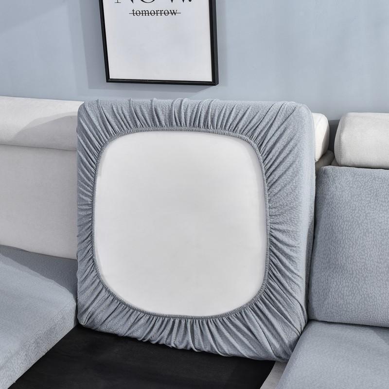Sofa Cushion Cover Waterproof - Light Grey - The Sofa Cover Crafter 