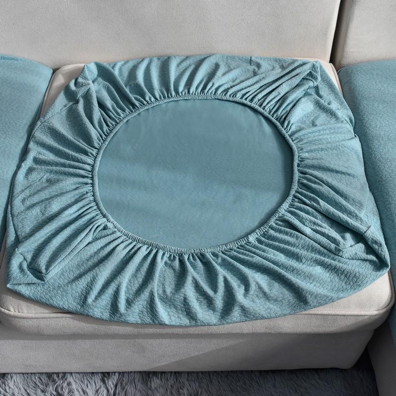 Sofa Cushion Cover Waterproof - Sky Blue - The Sofa Cover Crafter 