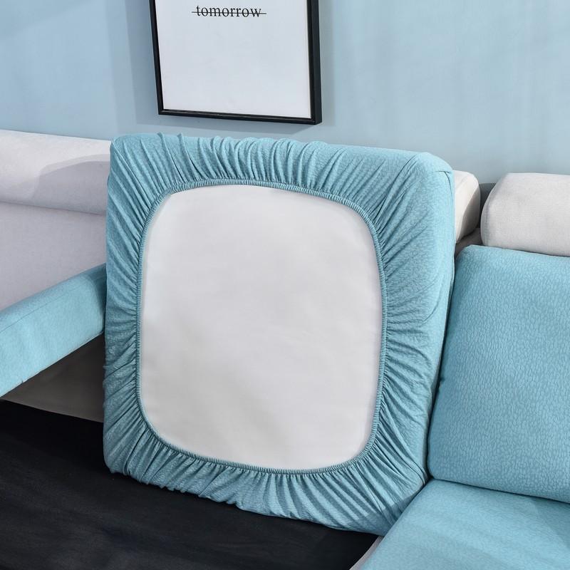 Sofa Cushion Cover Waterproof - Sky Blue - The Sofa Cover Crafter 