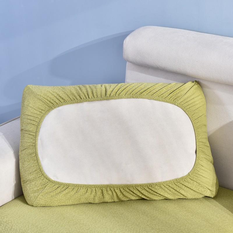 Sofa Cushion Cover Waterproof - Yellow-Green - The Sofa Cover Crafter 