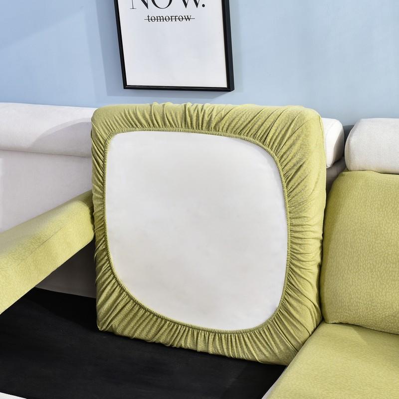 Sofa Cushion Cover Waterproof - Yellow-Green - The Sofa Cover Crafter 