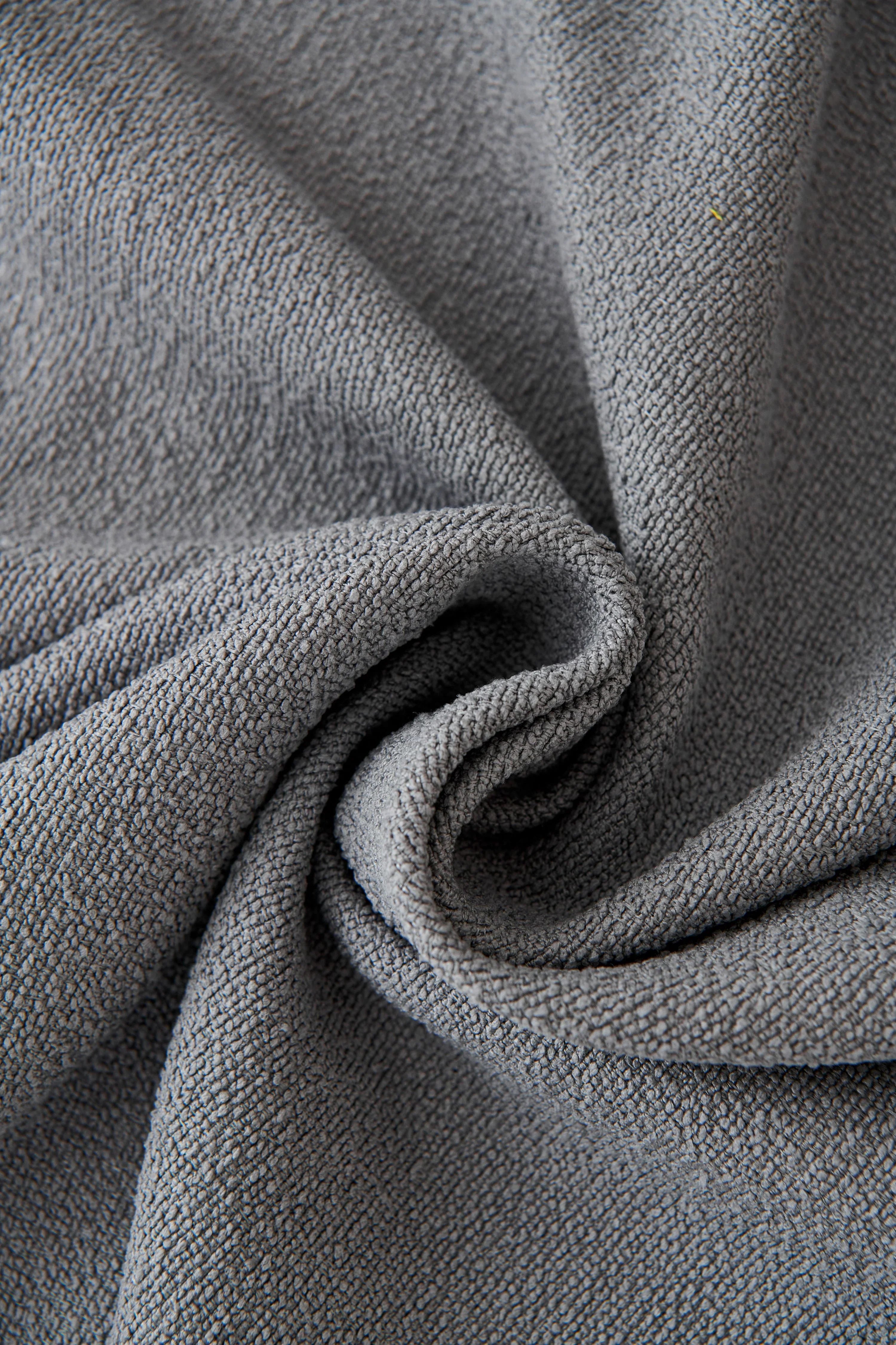 Sofa Throw - Mousoon - Light Gray - The Sofa Cover Crafter 