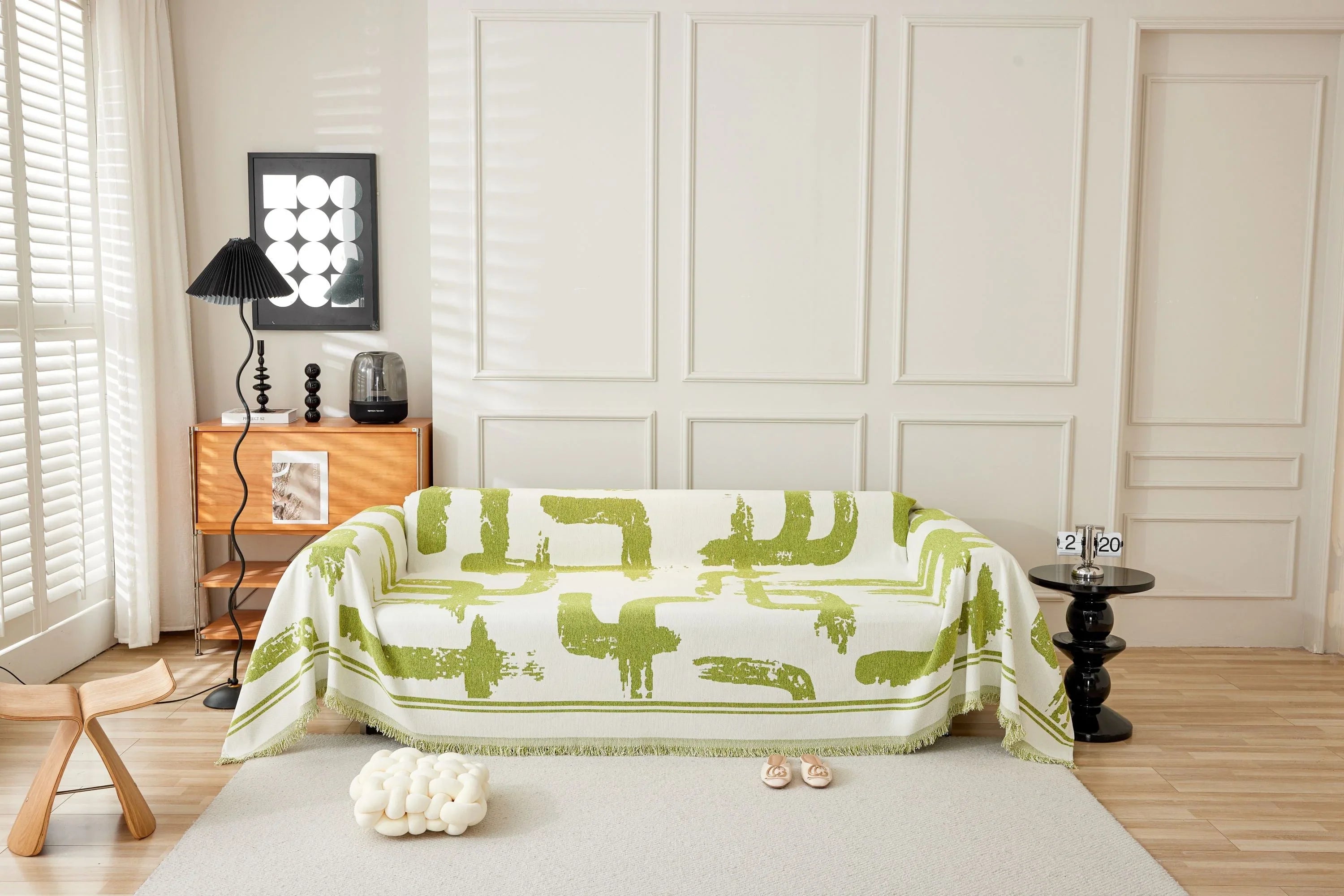 Sofa Throw - Skymoore - Green - The Sofa Cover Crafter 