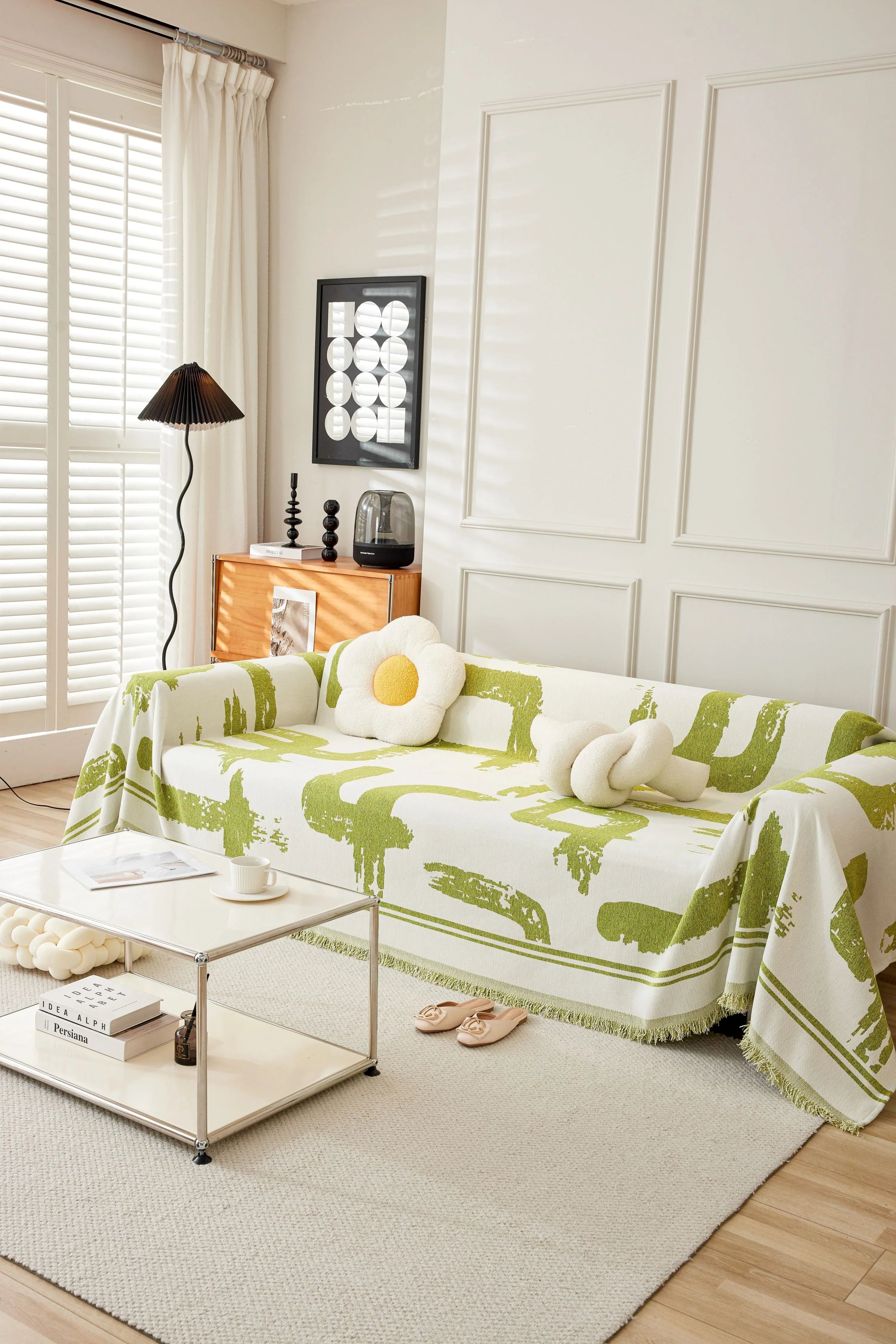 Sofa Throw - Skymoore - Green - The Sofa Cover Crafter 