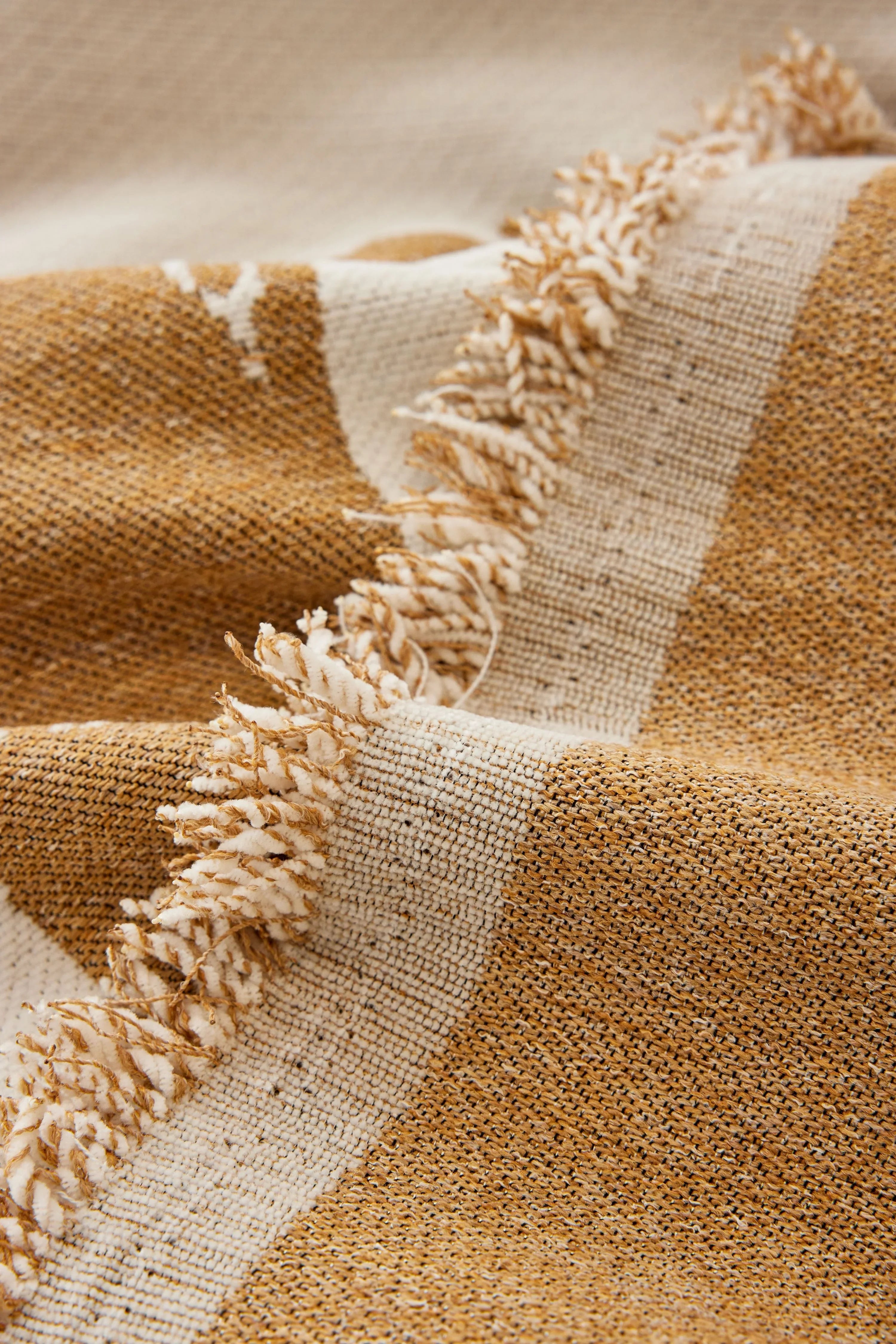 Sofa Throw - Skymoore - Khaki - The Sofa Cover Crafter 